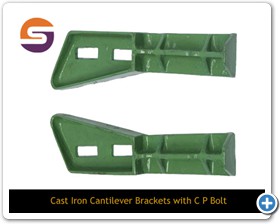 Cast Iron Cantilever Brackets With C P Bolts, Cast Iron Cantilever Brackets With C P Bolts manufacturers, Cast Iron Cantilever Brackets With C P Bolts suppliers, C P Bolts, C P Bolts manufacturers
