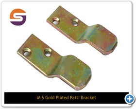 M S Gold Plated Patti Brackets, M S Gold Plated Patti Brackets manufacturers, M S Gold Plated Patti Brackets suppliers, Gold Plated Patti Brackets, Gold Plated Patti Brackets manufacturers, Gold Plated Patti Brackets suppliers